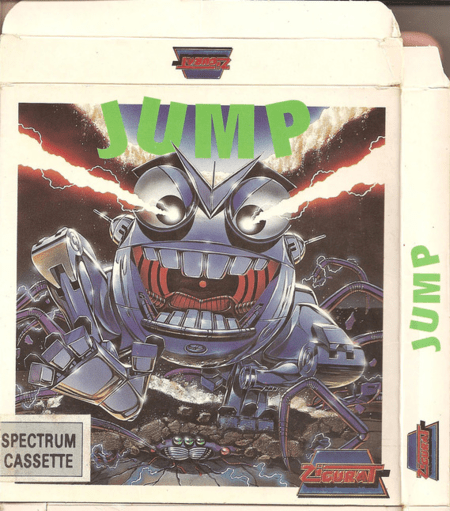 Jump box art for ZX Spectrum